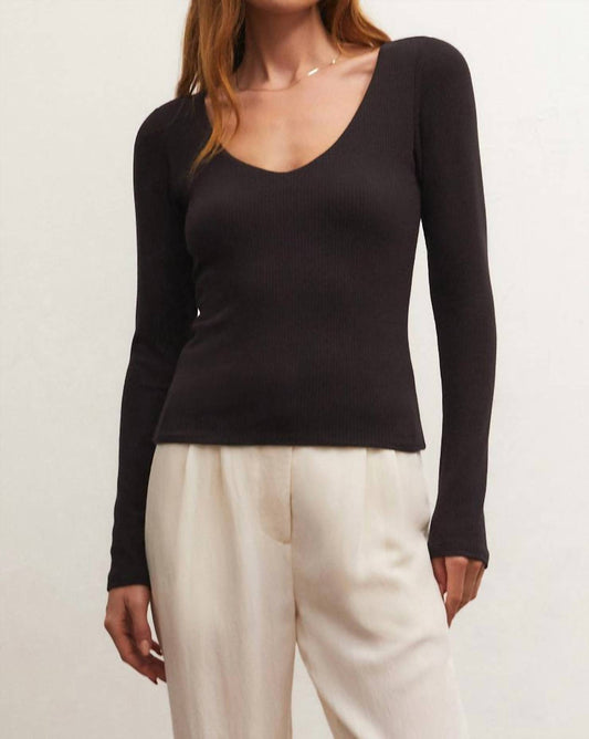 Aden V-Neck Top