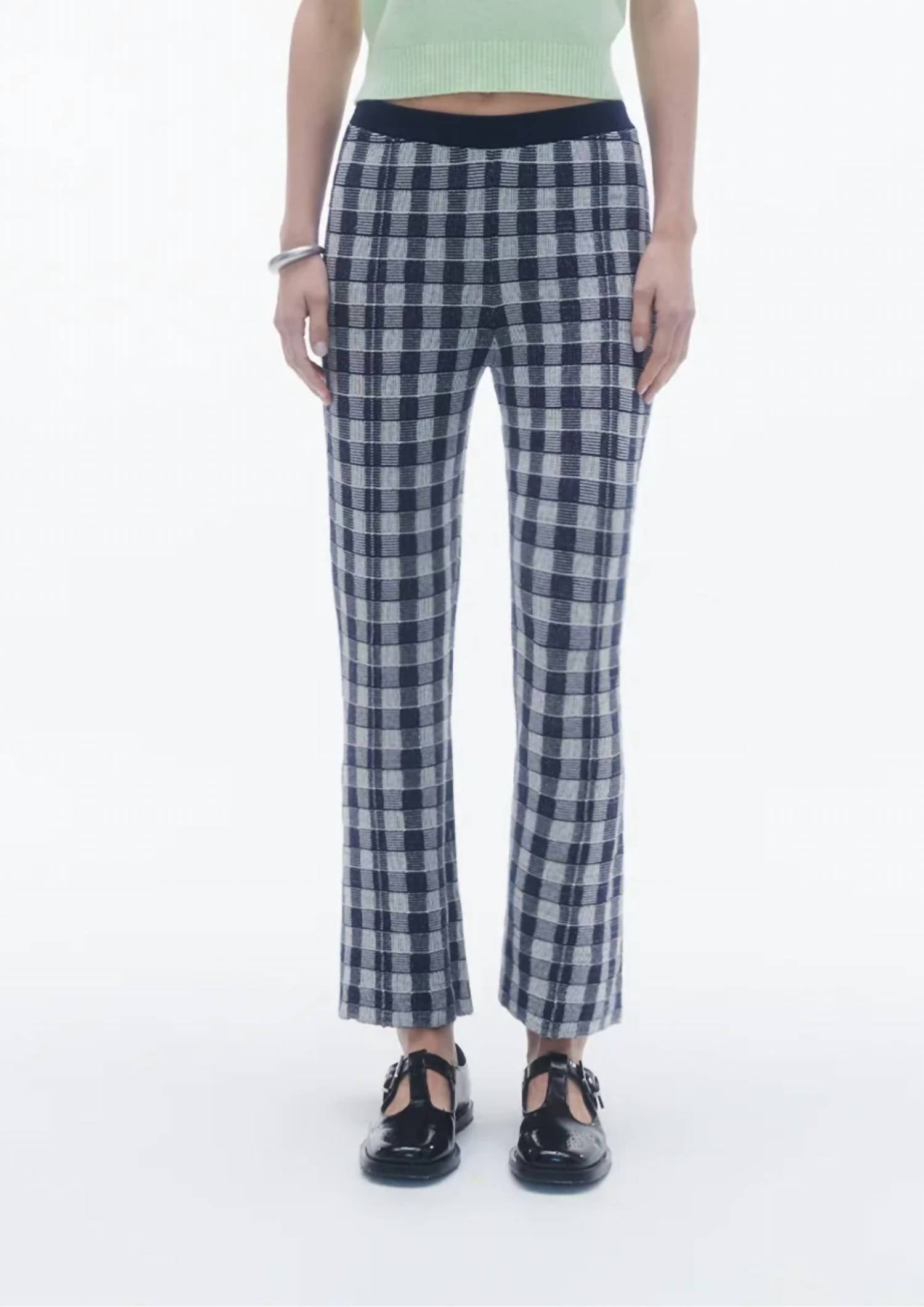 Guest In Residence - Gingham Flare Pants