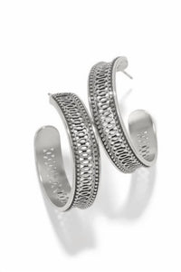 Brighton - Women's Ferrara Siena Large Hoop Earrings