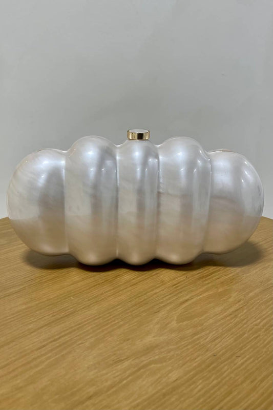 Urban Expressions - Women's Diana Acrylic Marbled Clutch Bag