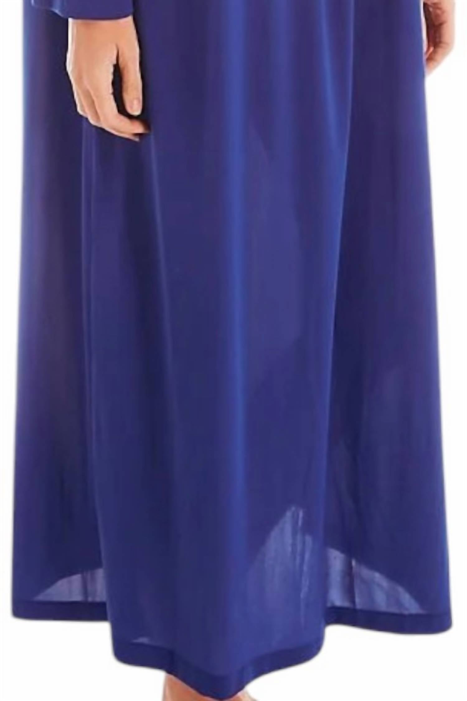 Shadowline Lingerie - Petals 53 Inch Long Sleeve Gown