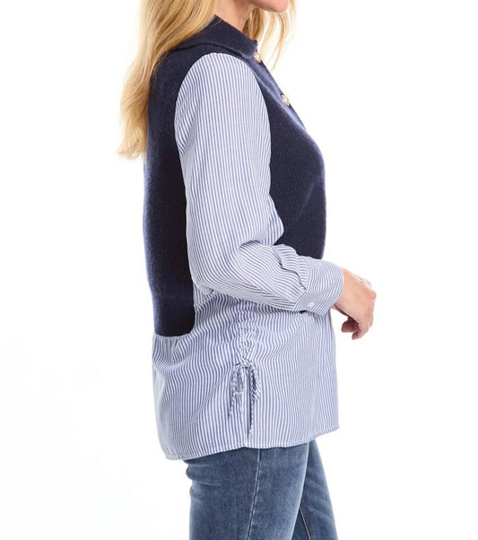 Fdj - Mix Media Sweater