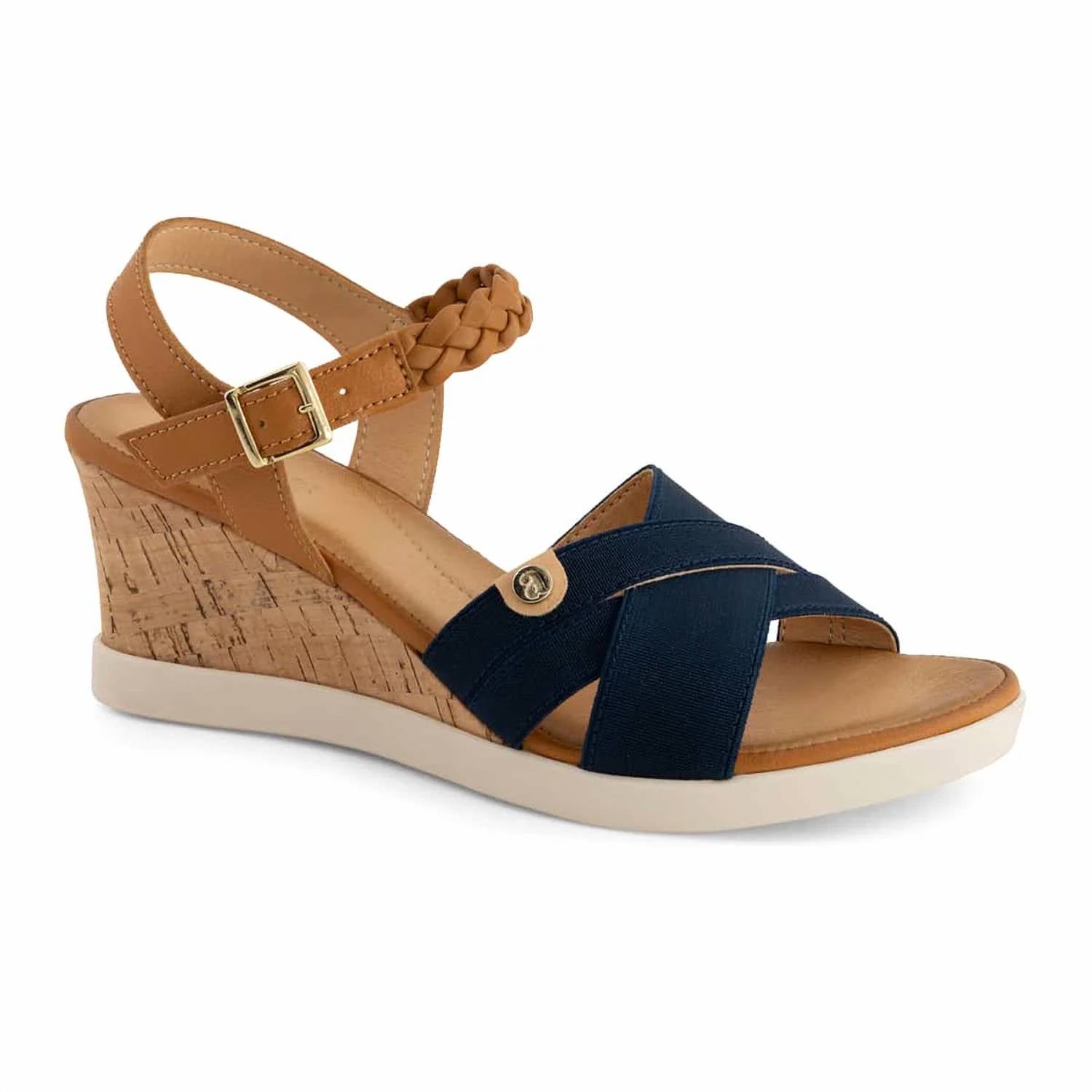 Andrea - Women's Ankle-strap Wedge Sandals