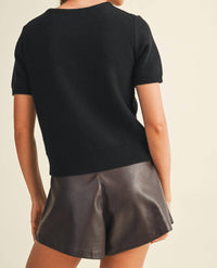 Mustard Seed - Short Sleeve Crewneck Sweater