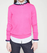 Vilagallo - Jersey Ruffle Sweater