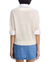 Tanya Taylor - Esme Pointelle Knit Top