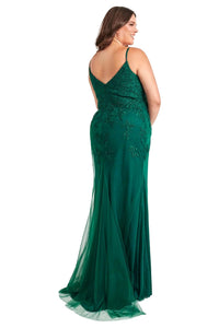 Faviana - Long Tulle Prom Dress