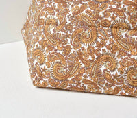 FAITHFULL THE BRAND Sorrento Tote Bag in la medina paisley print - women's bag - alternate view
