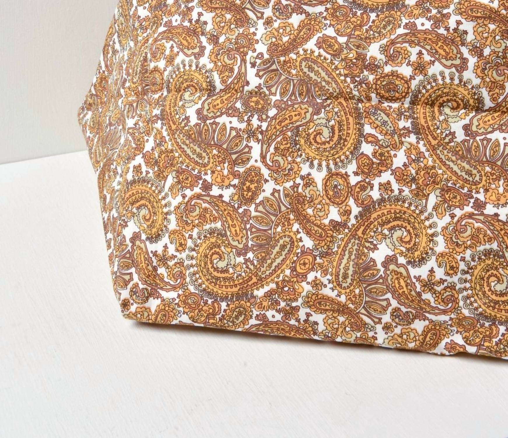 FAITHFULL THE BRAND Sorrento Tote Bag in la medina paisley print - women's bag - alternate view