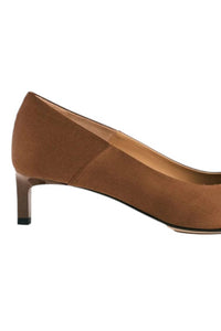 Dear Frances Women's Topo Pump in pale brown - women's heels - detail view