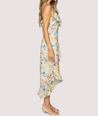 LOST + WANDER Garden Afterglow Maxi Dress in multi floral - women's dress - alternate view