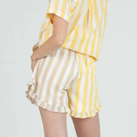 Lucca - Sunshine Stripe Shorts
