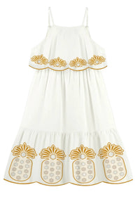 Nanai - Girl's Tropical Glow Midi Dress