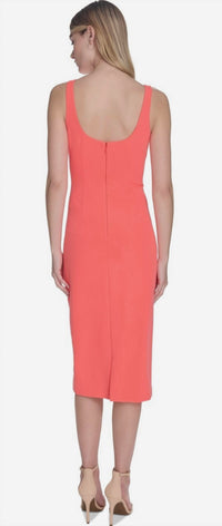 Vince Camuto - Women's Square neck Bodycon Dress