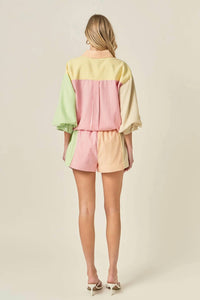 English Factory - Candy Stripe Shorts
