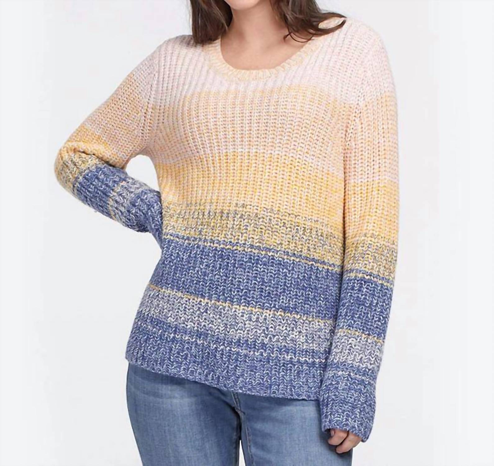 Tribal - Fisher Rib Variegated Jumper