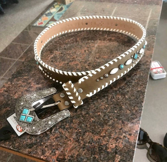 Nocona Boots - Women's Whip Stitch Belt