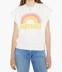 Mother - Drop Square Short Sleeve Sweatshirt