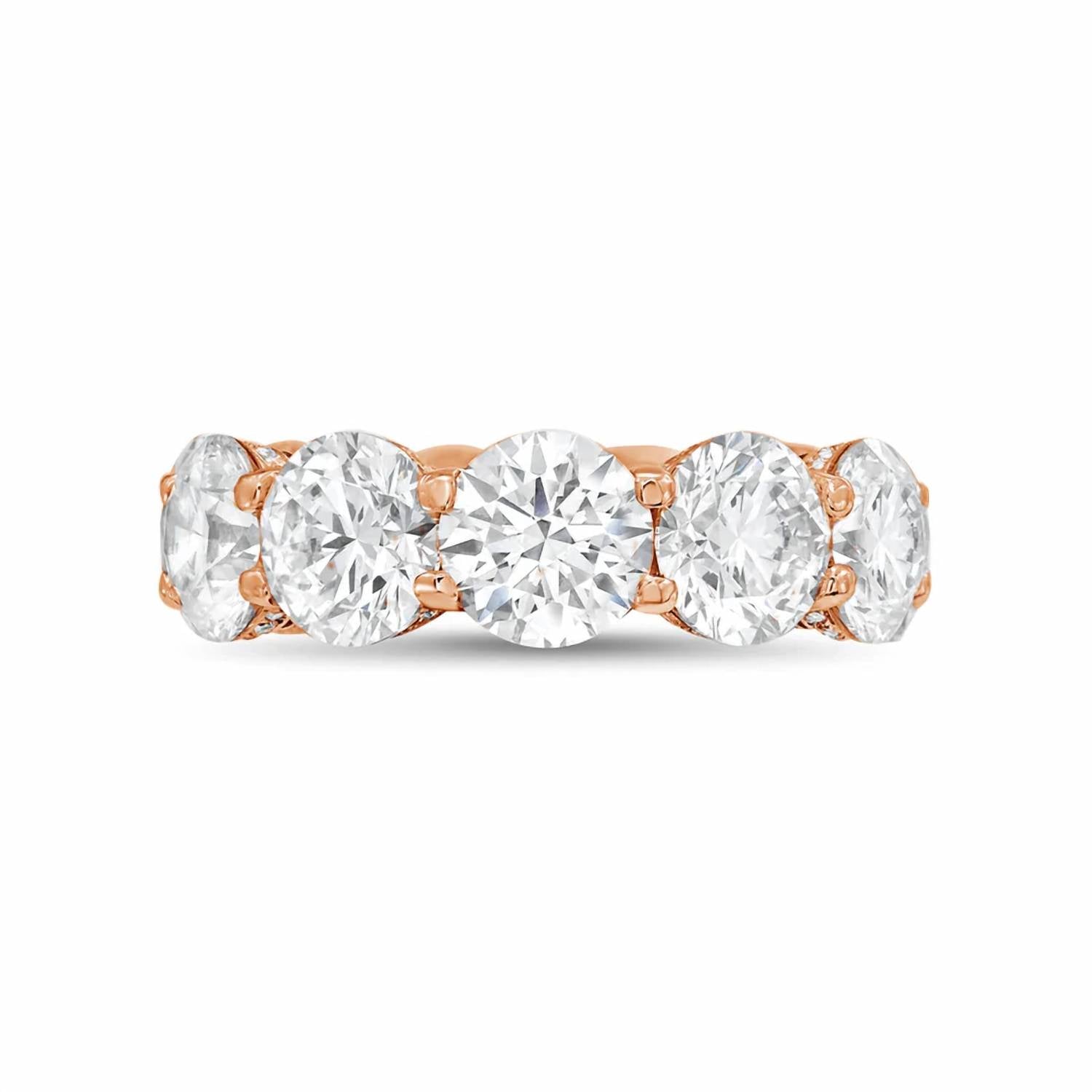 Diana M Jewels - Women's Round Lab-Grown Diamond Eternity Band (3.00 Ct) - Signature