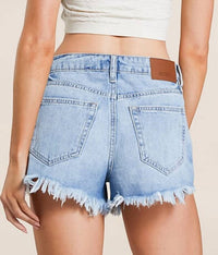 Hidden - Finn High Rise Jean Shorts