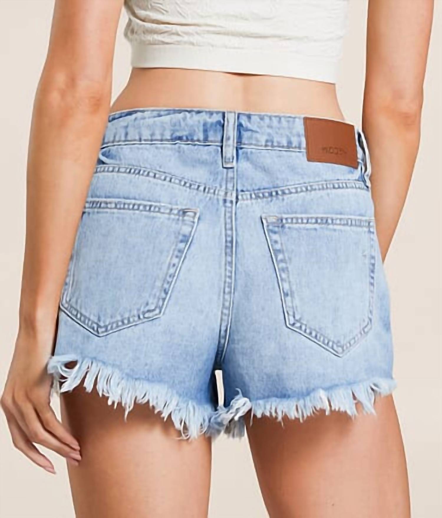 Hidden - Finn High Rise Jean Shorts