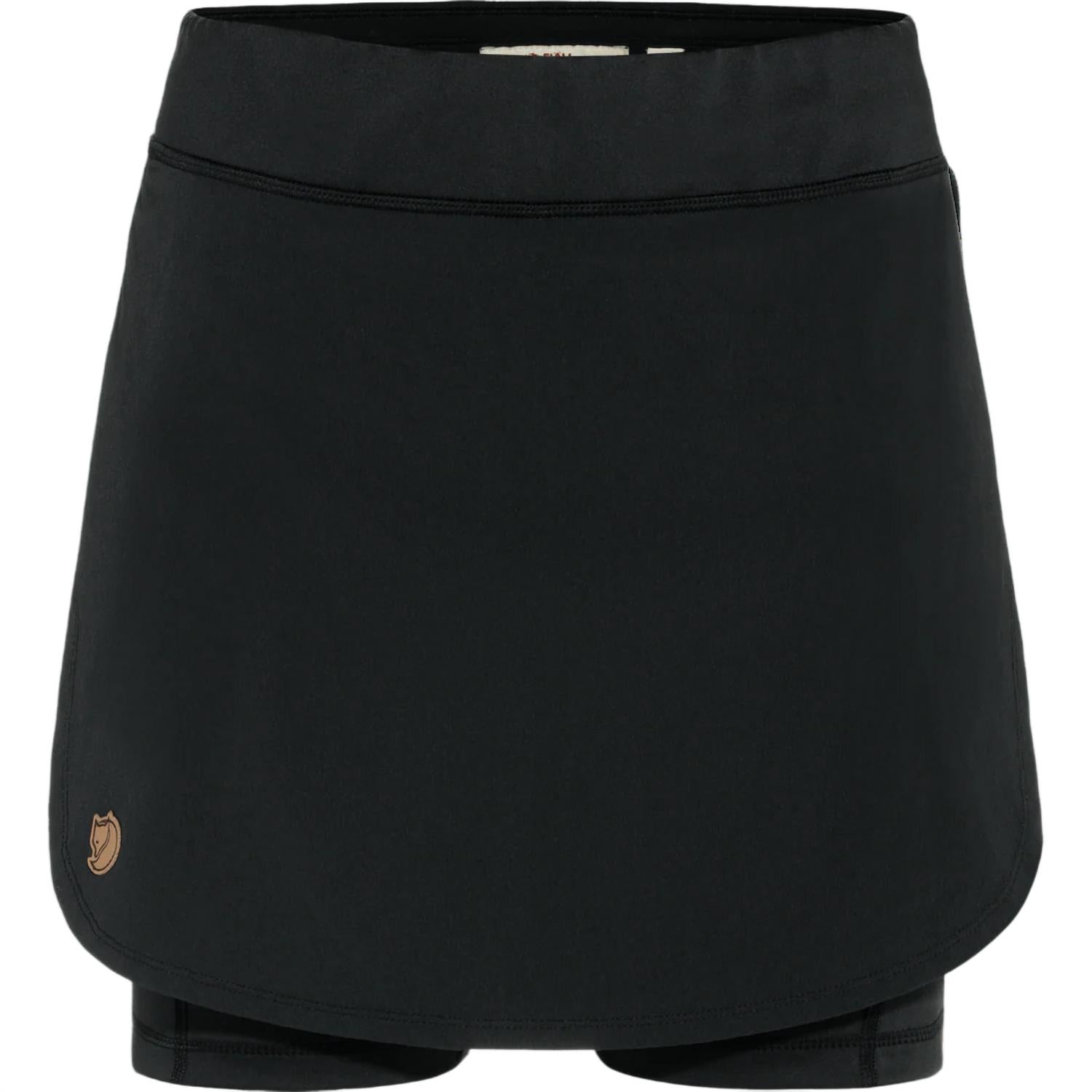 Fjallraven Women's Abisko Midsummer Skort in black - women's shorts
