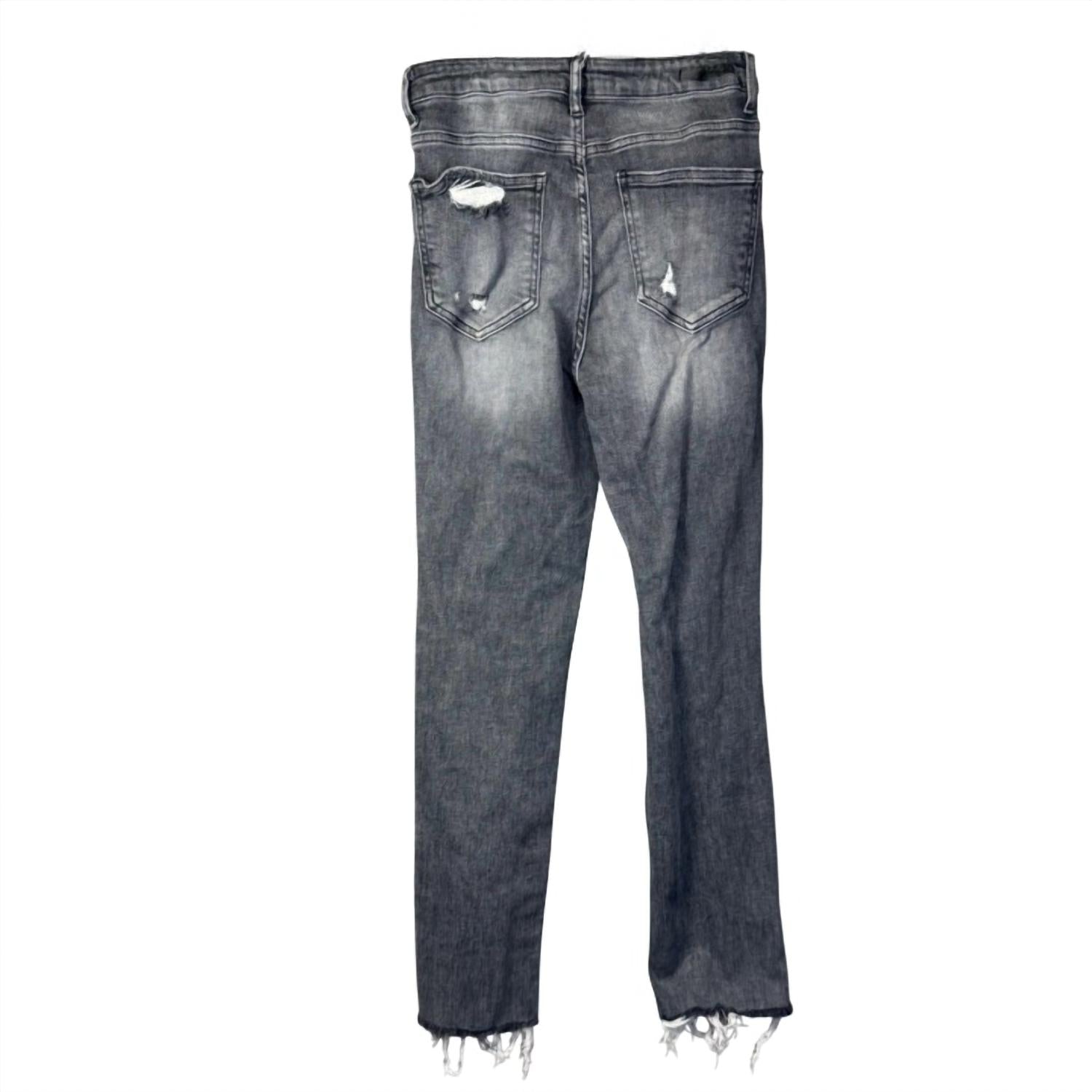 Risen - Women's High Rise Distressed Skinny Jean