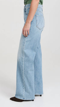 Mother - Lil Lasso Sneak Wide Leg Jeans