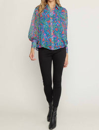 Entro - Garden of Eden Floral Top