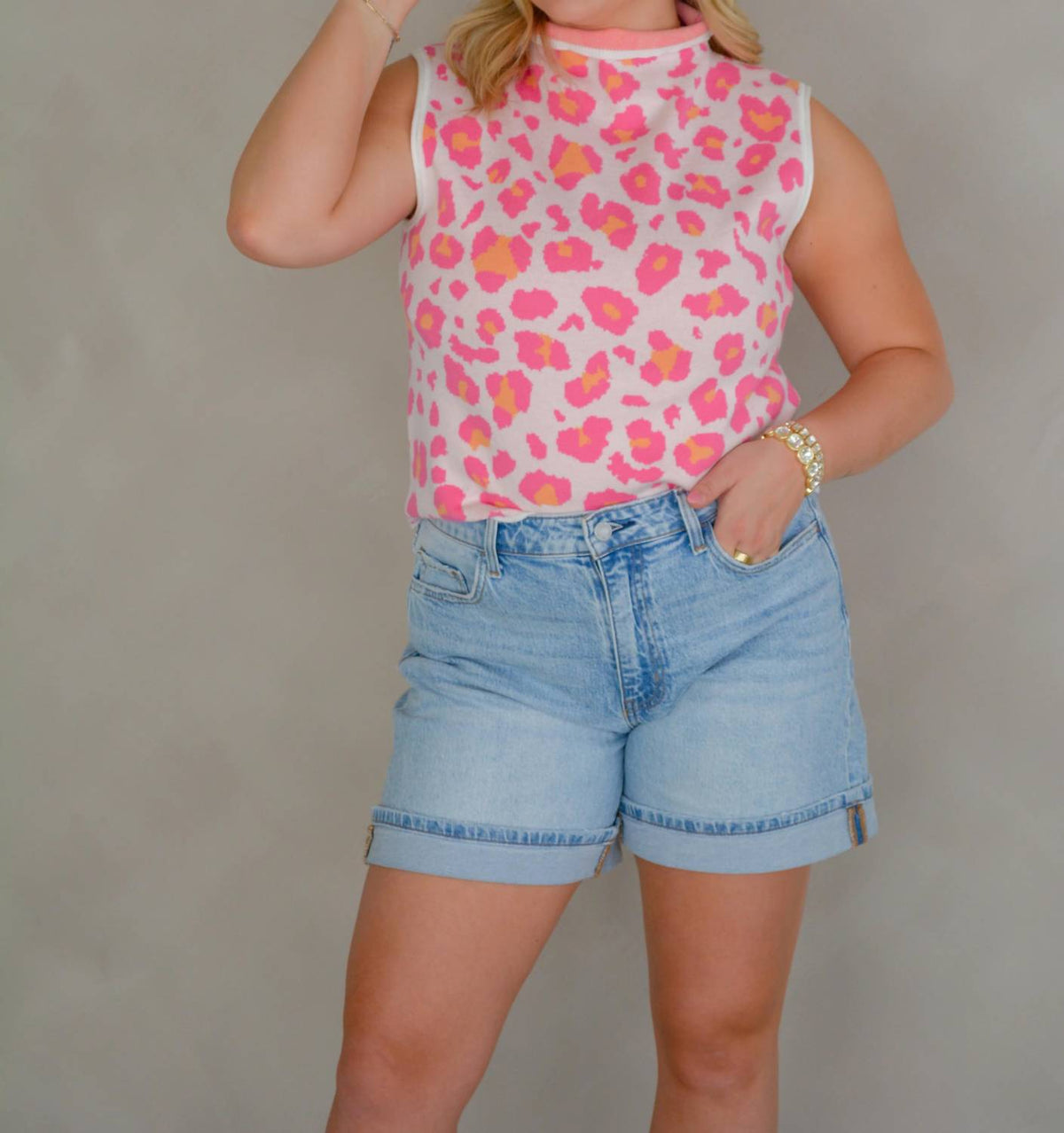 Entro - Statement Maker Mockneck Top