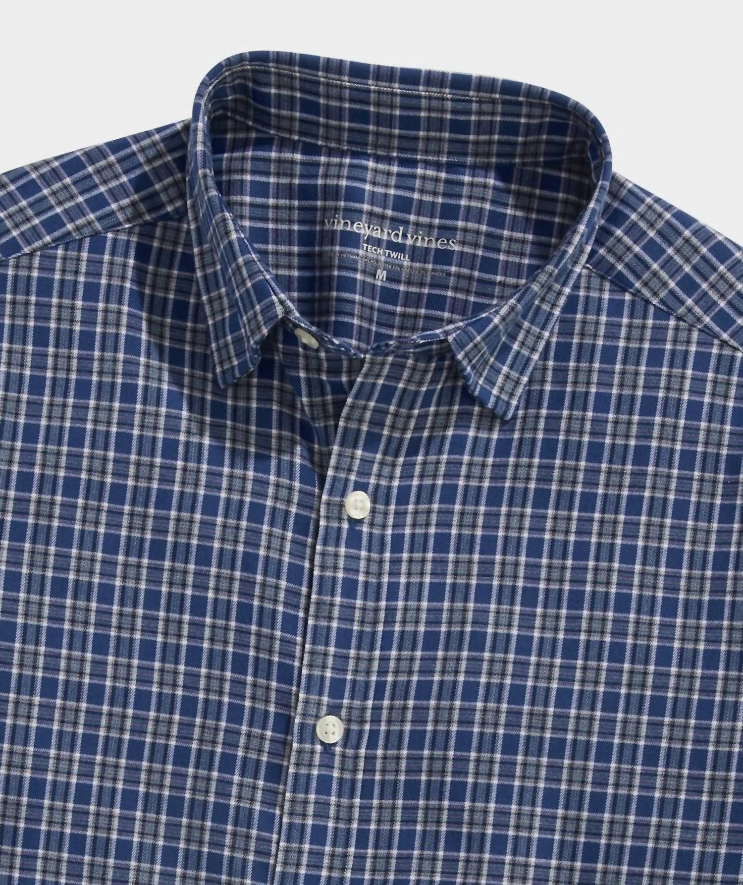 Vineyard Vines - Men's Kendrick Check Tech Twill Shirt