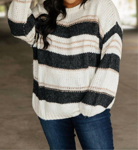 Sraightforward Striped Sweater