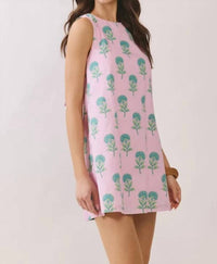 Tcec - Beaufort Block Print Bow Dress