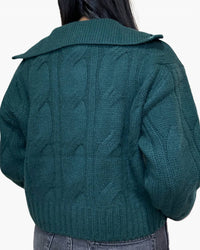 Sablyn - Esme Half Zip Cable Sweater