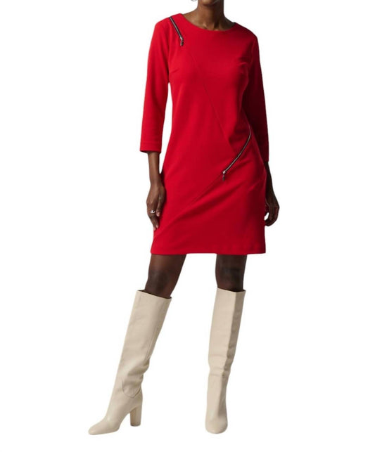 Joseph Ribkoff - KNEE-LENGTH SHIFT DRESS