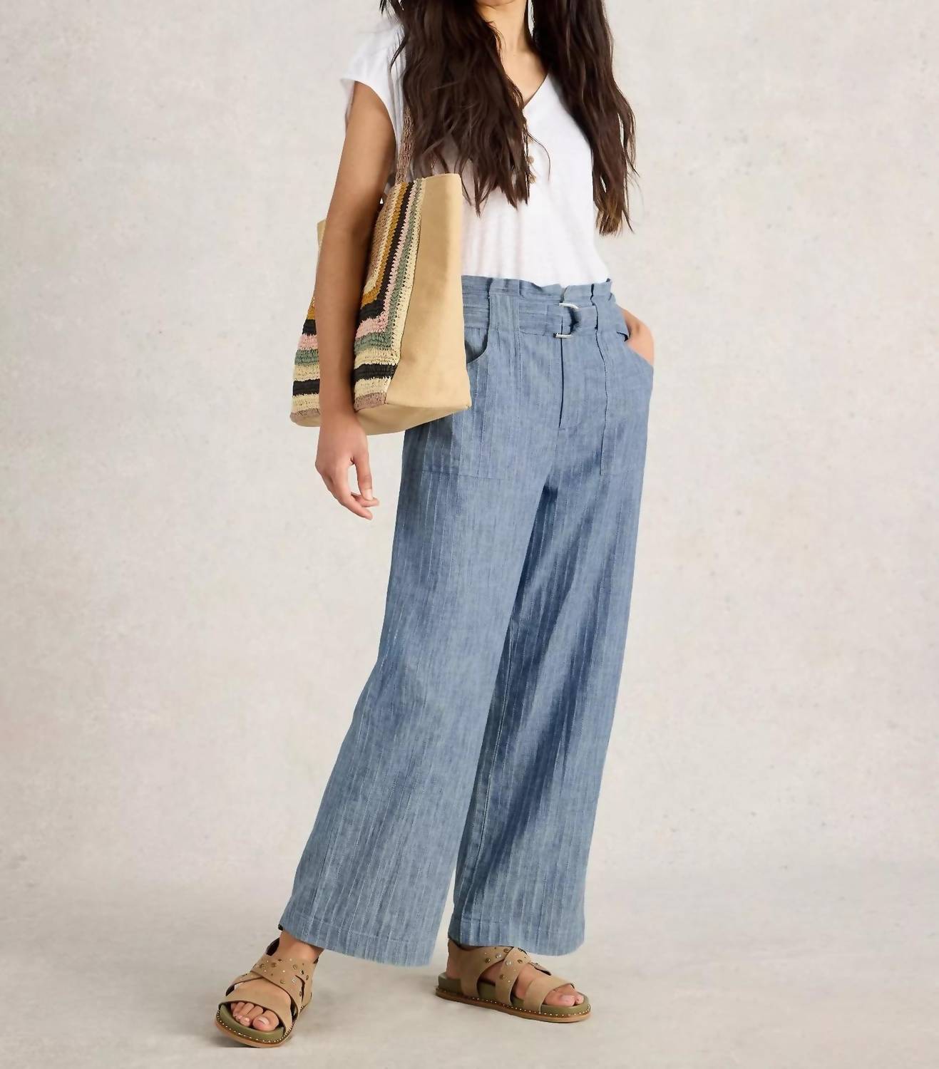 White Stuff - Teakie Stripe Trouser