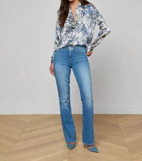 L'Agence - Tyler Silk Blouse