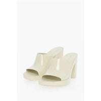 Bottega Veneta - Women's Rubber Gleam Heeled Sandals