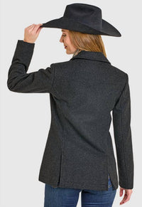 Powder River - Women's Heathered Knit Peatcoat