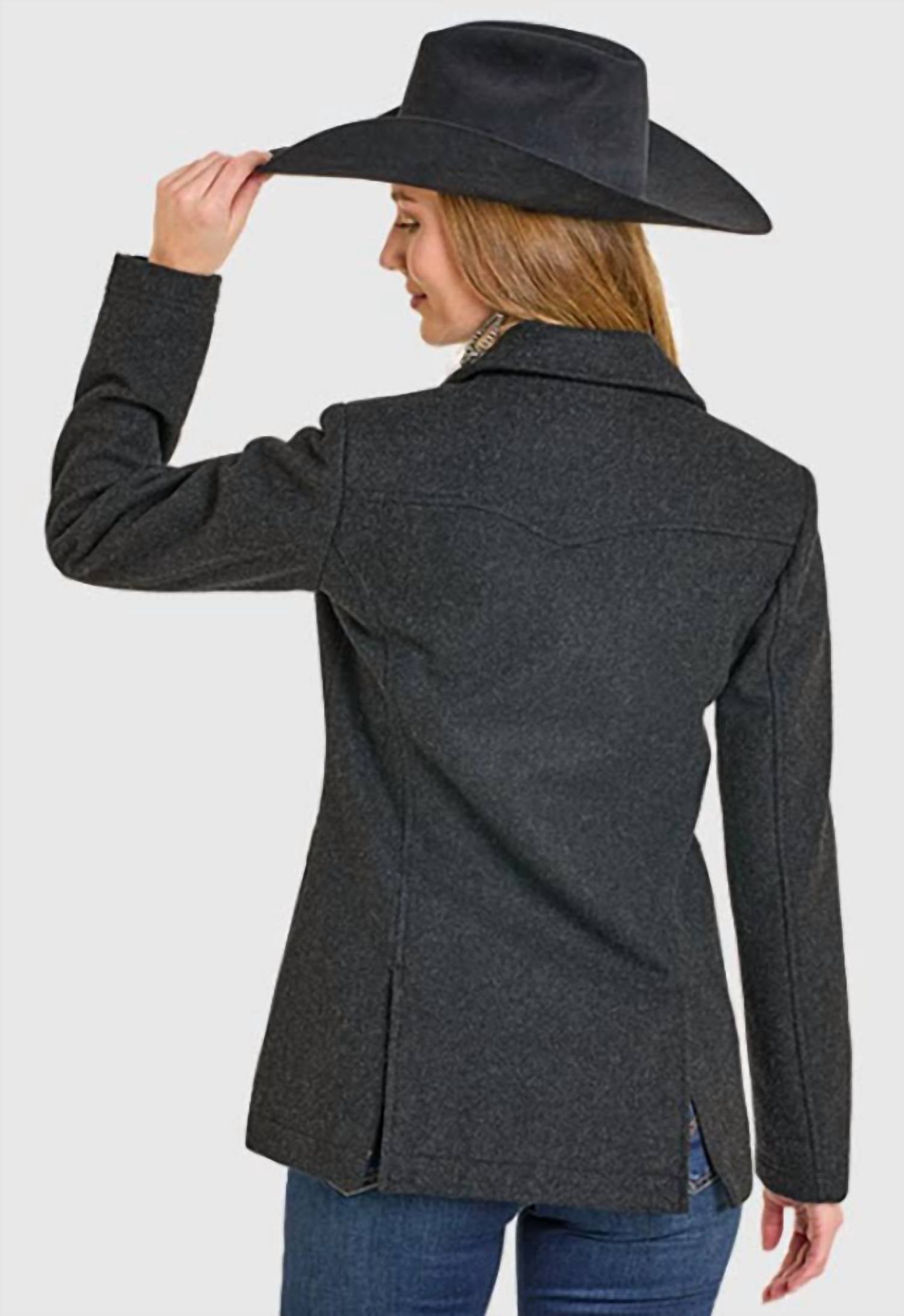 Powder River - Women's Heathered Knit Peatcoat