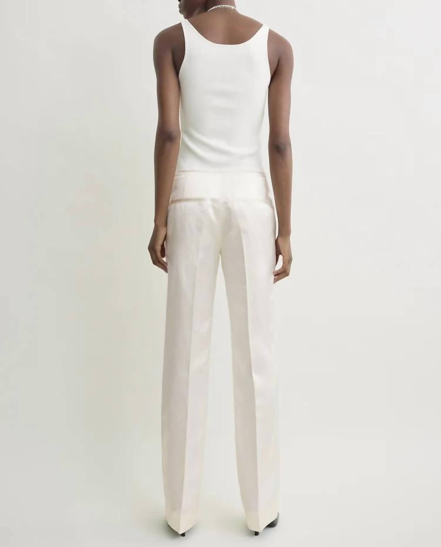 Toteme - Easy Raw Edge Trousers