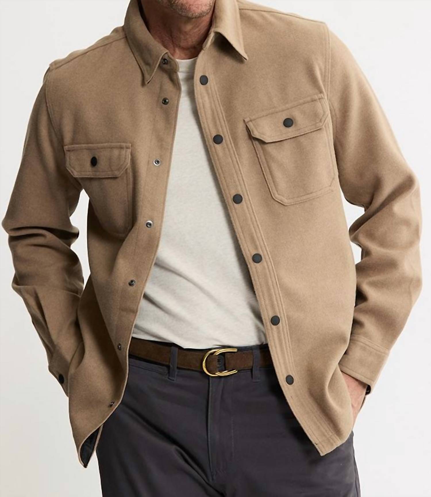 Jachs New York - Brushed Knit Overshirt