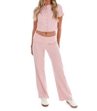 Le Lis - Women's Made For You Polka Dot Two Piece Set