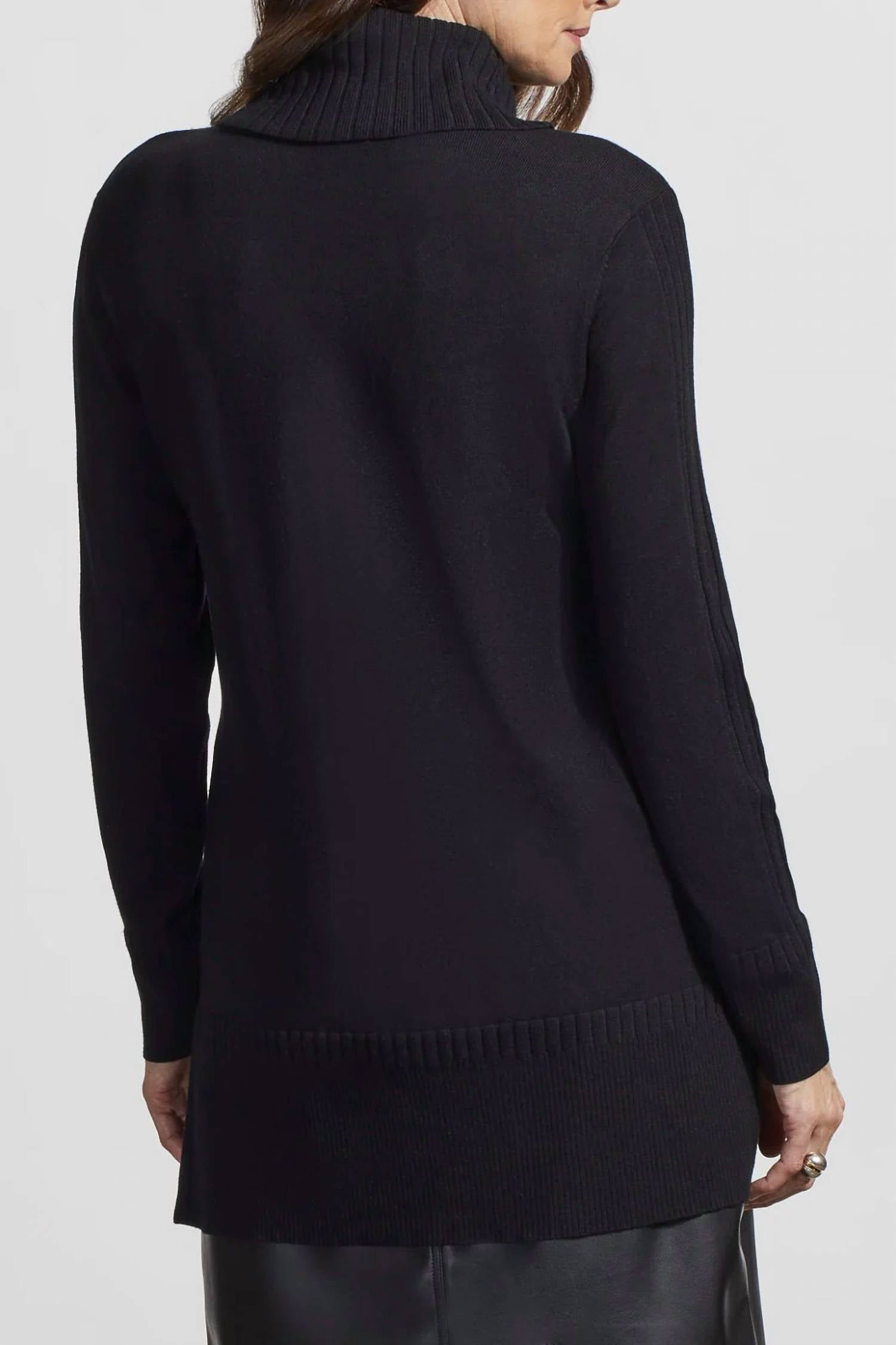 Tribal - Long Sleeve Cowl Neck Sweater
