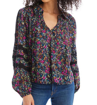 Allison New York - Mari V-neck Blouse