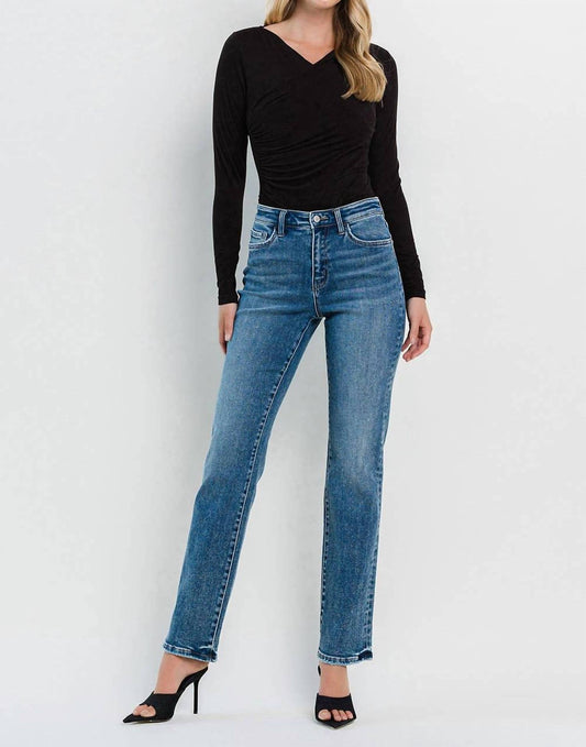 Flying Monkey - HIGH RISE STRAIGHT JEANS