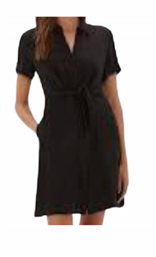 Ecru - Knightley Belted Shirt Dress