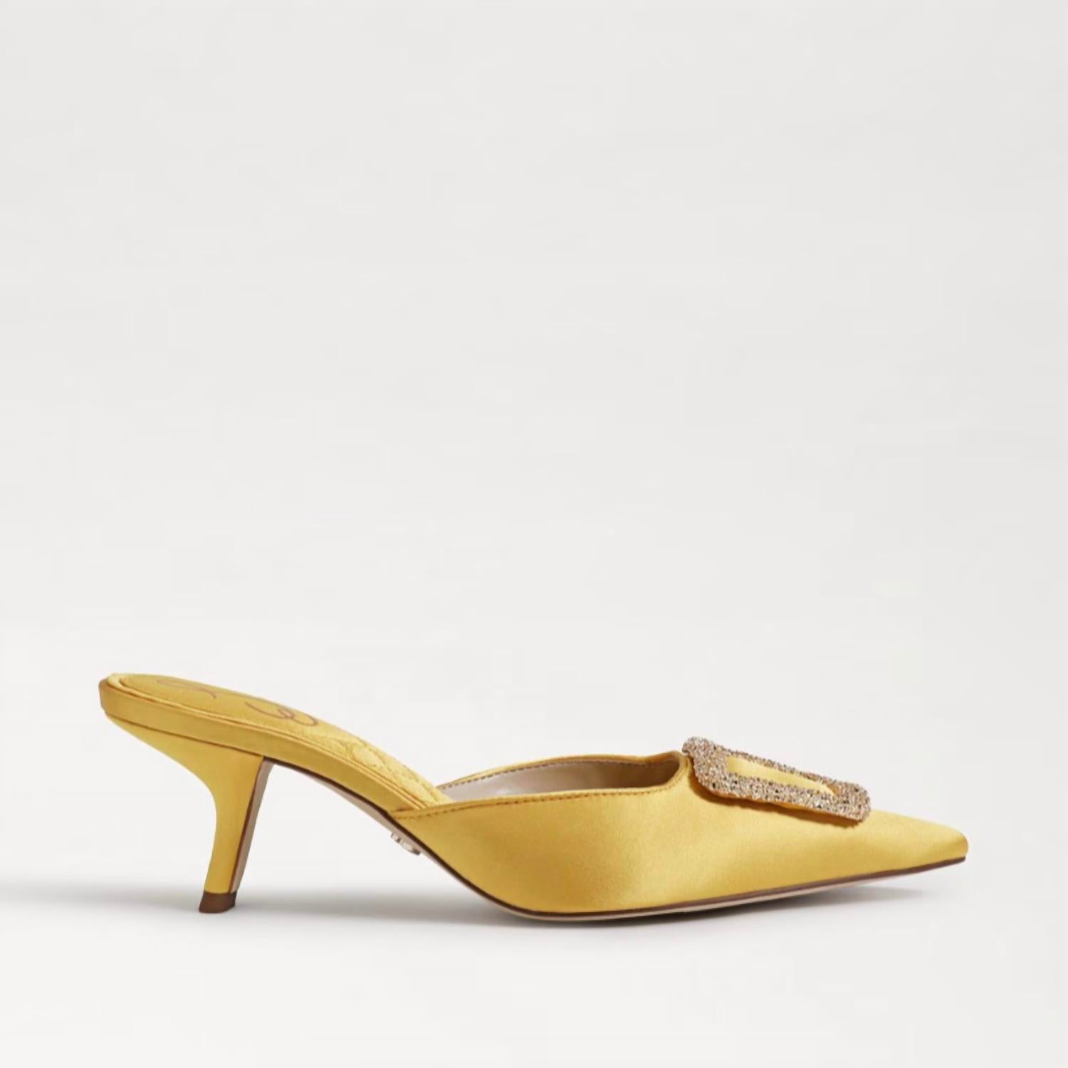 Sam Edelman - Women's Brit Kitten Heel Slip On Pointed Toe Fashion Pumps