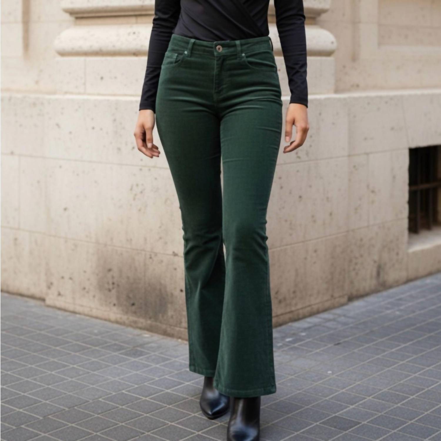 Lucky Brand - Women's Fairytale Corduroy Flare Pants
