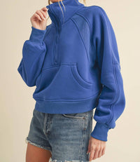 Aemi + Co - Dove Funnel Neck Sweater